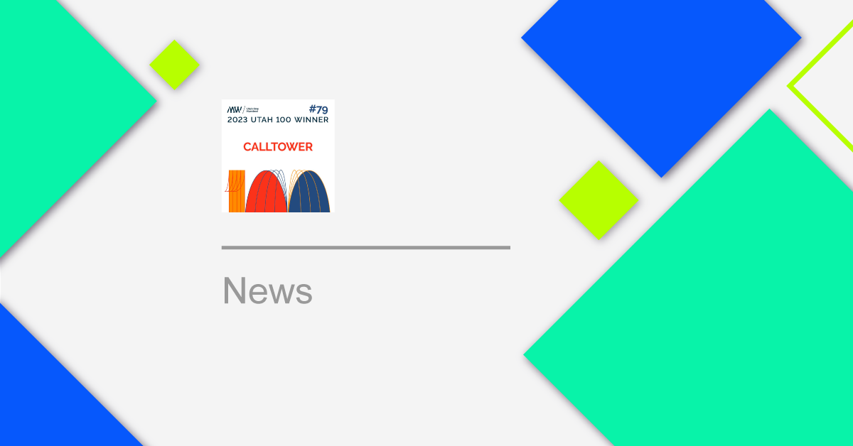 CallTower, incluida en la lista «Utah 100» de 2023 de MountainWest Capital Network