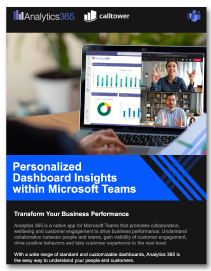 Analytics 365 - Personalized Dashboard Insights with MS Teams