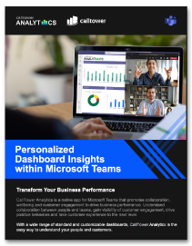 CT Analytics - Personalized Dashboard Insights for MS Teams