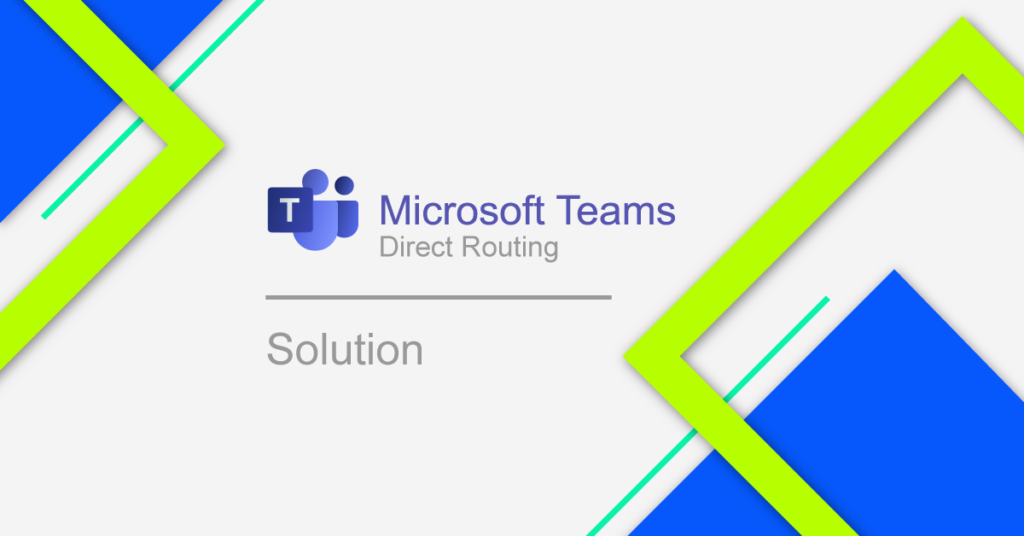 Microsoft Teams Directe routering