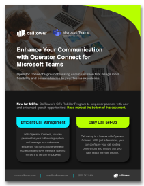 Enhance Your Communication with OC for MS Teams + GTx​