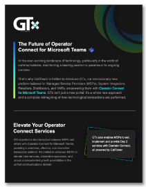 GTx – The Future of Operator Connect