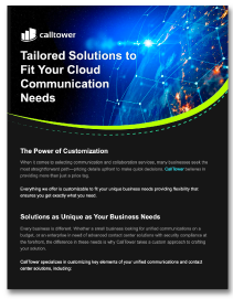 Tailored Solutions to Fit Your Cloud Communication Needs