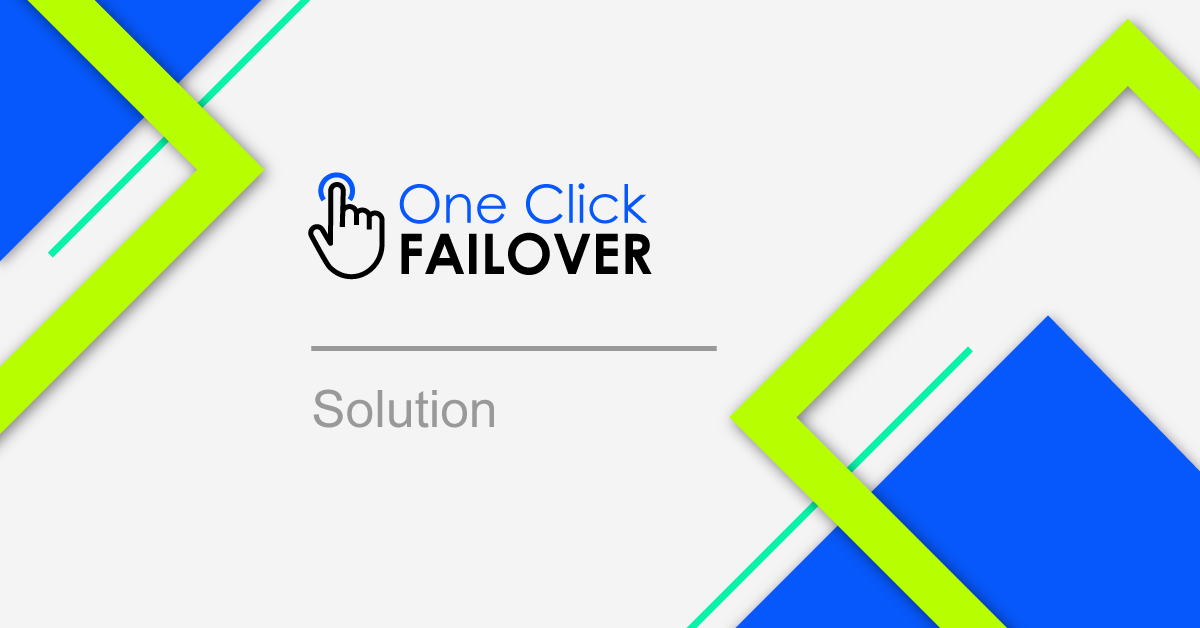 Failover met één klik