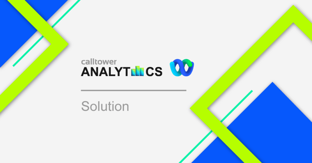 CallTower Analytics voor Webex