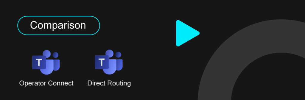 Microsoft Teams Operator Connect vs. Routage direct
