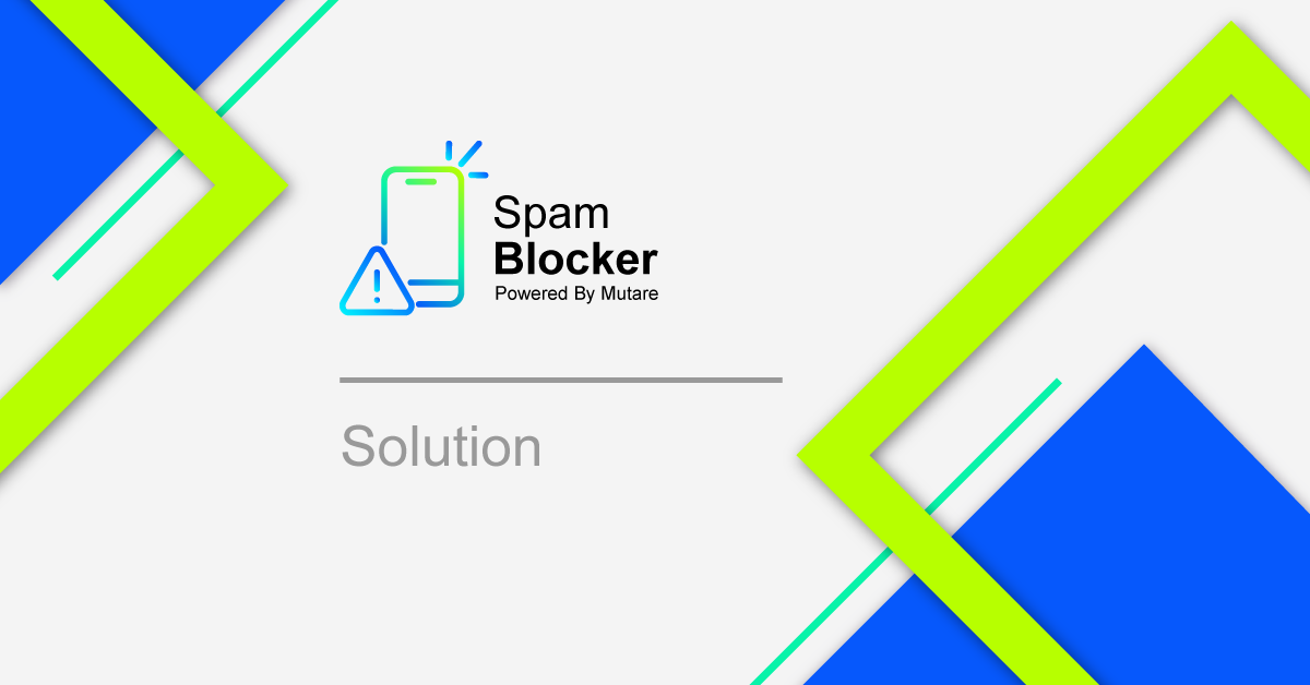 Spamfiltering door Mutare