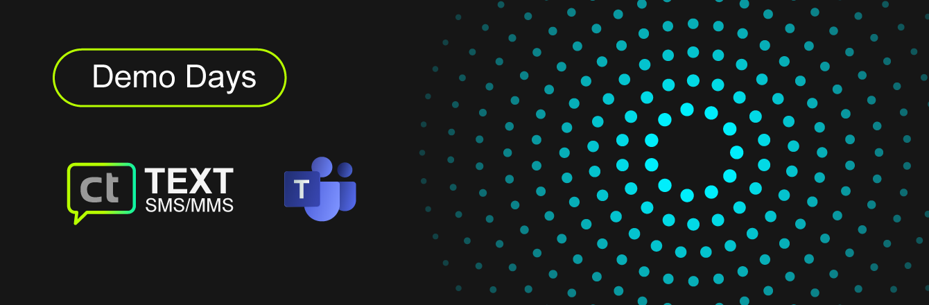 Demo Days CT-tekst in Microsoft Teams