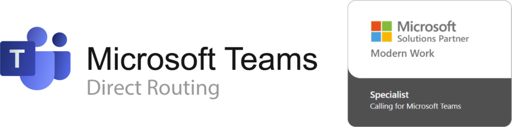 Microsoft Modern Work Specialist-badge en Microsoft Teams Direct Routing