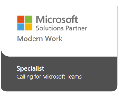 Microsoft Solutions Partner, specialist in modern werken, op zoek naar een Microsoft Teams-badge