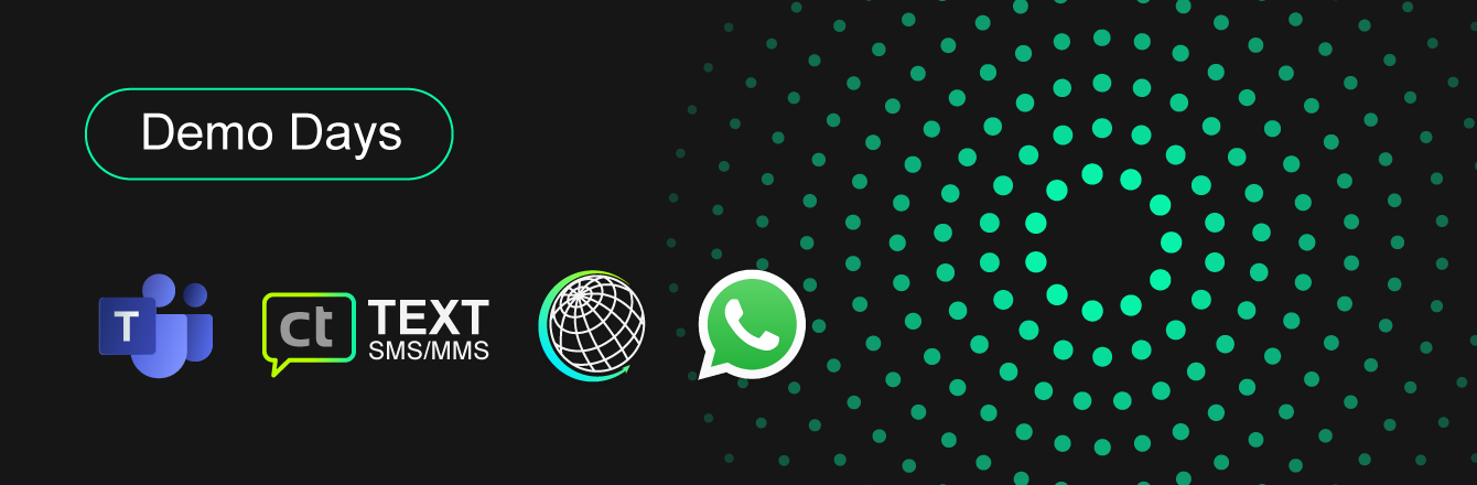 Demo Days Global Voice Availability and SMS/WhatsApp